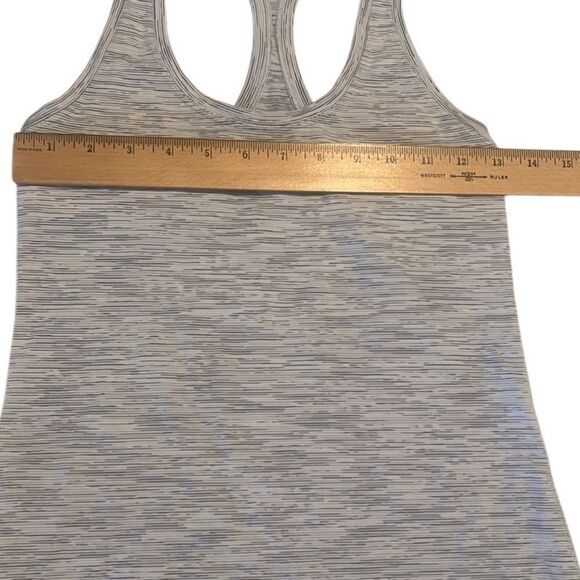 Lululemon Gray Cool Racerback Tank Top Size Small - Picture 7 of 8